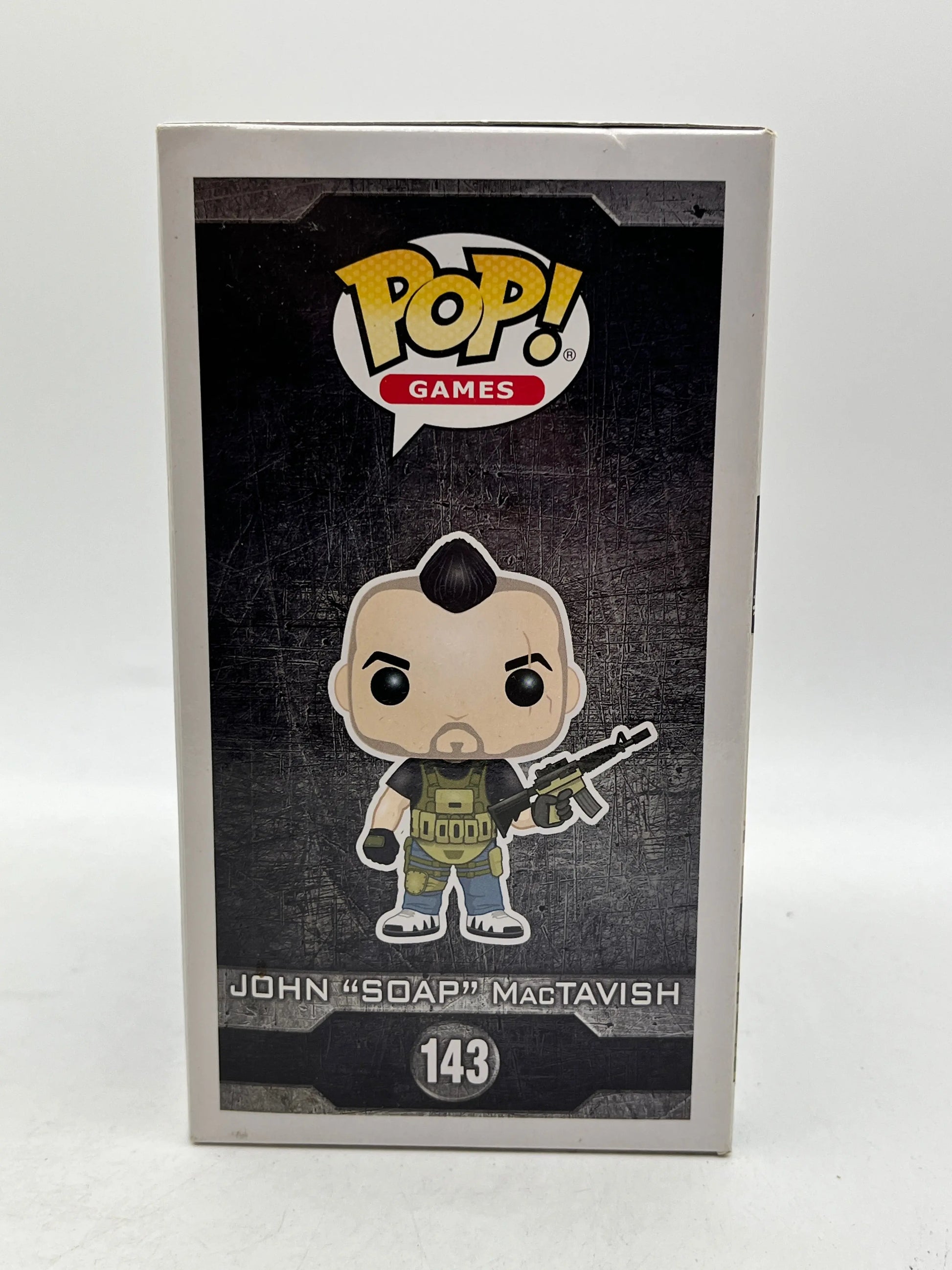 Funko POP! Games - Call Of Duty - John “Soap” McTavish #143 - Vinyl Collectable FRENLY BRICKS - Open 7 Days