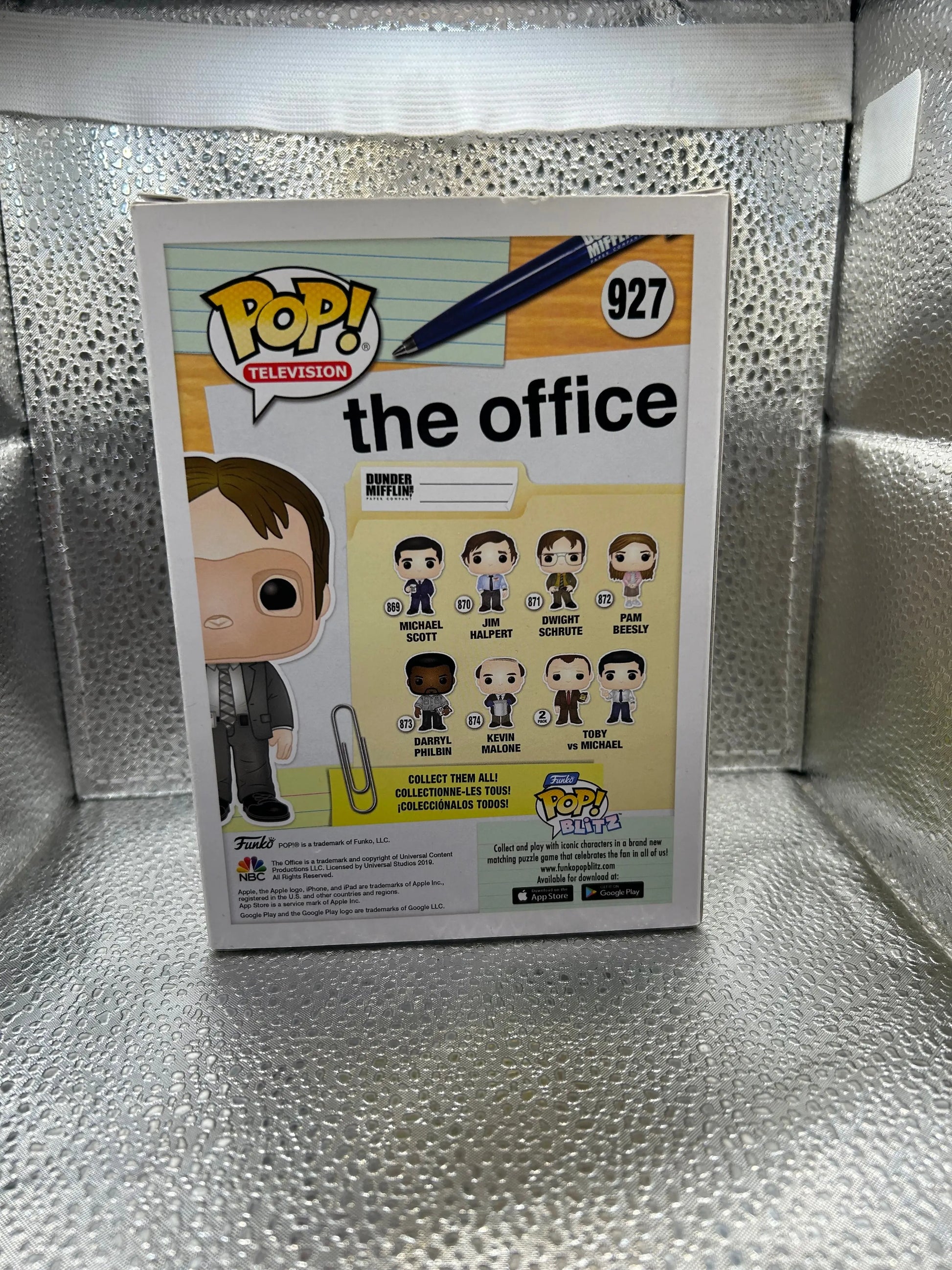 Funko Pop Vinyl #927 Dwight Schrute FRENLY BRICKS - Open 7 Days