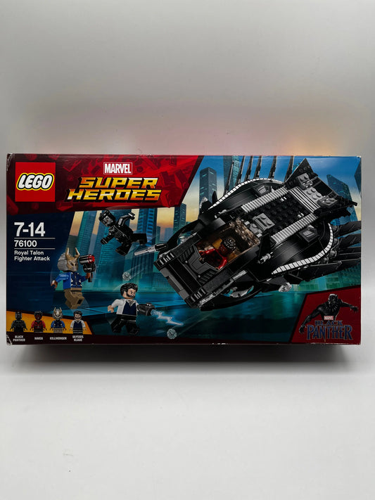 Lego Marvel 76100 Black Panther Royal Talon Fighter Attack FRENLY BRICKS - Open 7 Days