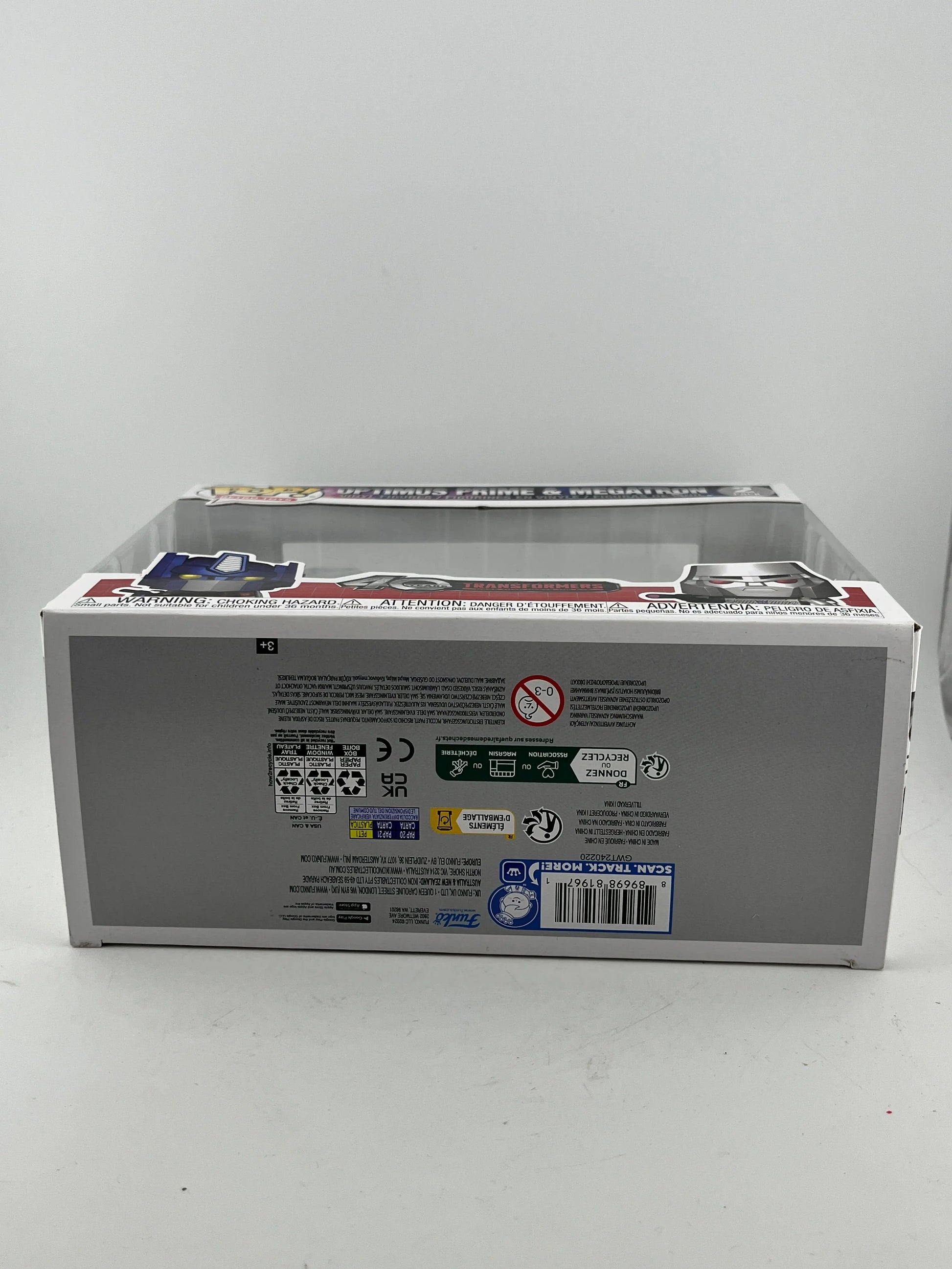 Funko POP! Retro Toys Transformers - Optimus Prime & Megatron #2 Pack - 40th Anniversary FRENLY BRICKS - Open 7 Days