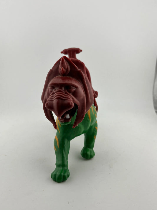 Vintage He-Man Battle Cat - Masters Of The Universe Mattel - 1982 FRENLY BRICKS - Open 7 Days