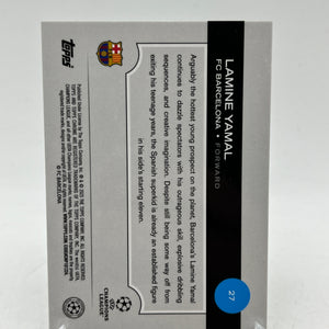 2024/2025 Topps UEFA club competitions Lamine Yamal Silver /199 - Future Stars, RC FRENLY BRICKS - Open 7 Days