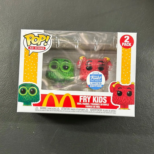 FUNKO POP! VINYL - AD ICONS - MCDONALDS - FRY KIDS #2 PACK - FUNKO LIMITED EDITION FRENLY BRICKS - Open 7 Days