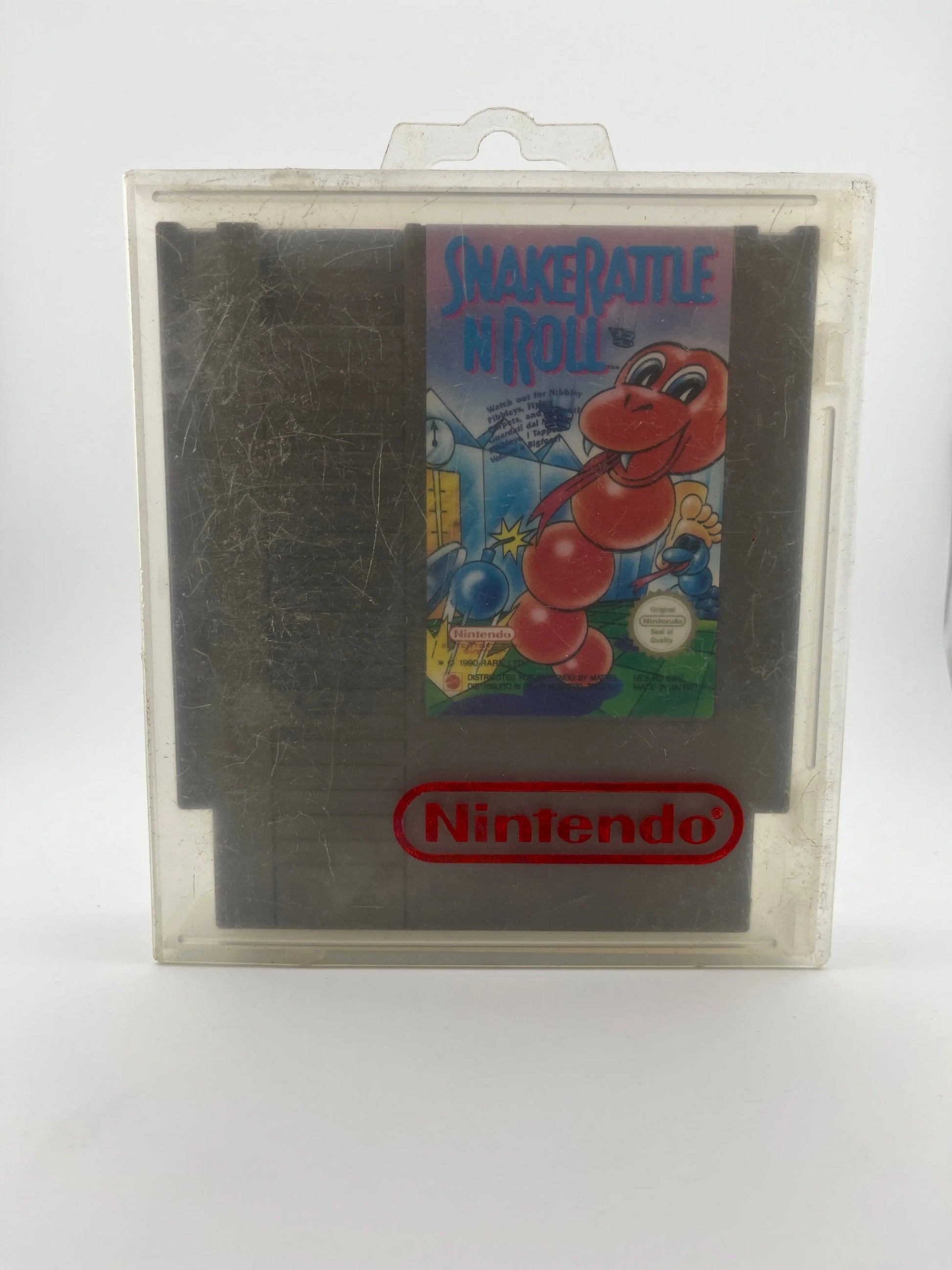 Nintendo SnakeRattle N Roll 1991 - Game Cartridge For NES - Untested FRENLY BRICKS - Open 7 Days