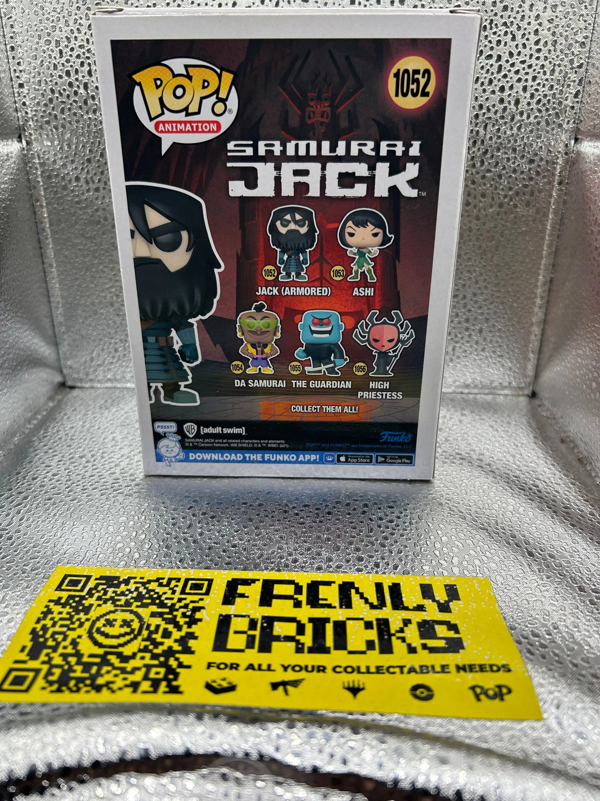 POP! SAMURAI JACK #1052 JACK (ARMORED) FRENLY BRICKS - Open 7 Days