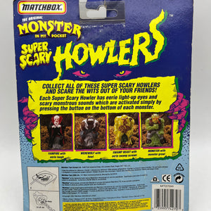 Vintage - 1992 Matchbox - Monster In My Pocket HOWLERS - Werewolf - Sealed FRENLY BRICKS - Open 7 Days