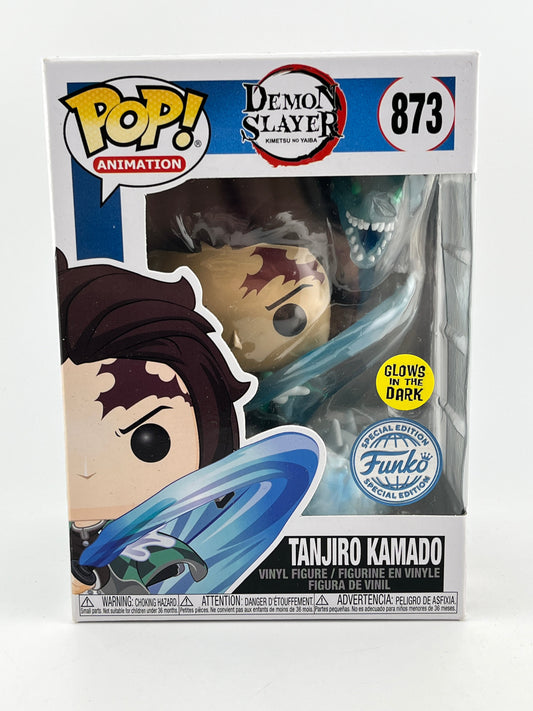 Funko POP! Animation Demon Slayer - Tanjiro Kamado #873 - Glow Special Edition FRENLY BRICKS - Open 7 Days