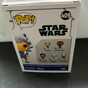 Ahsoka Tano Funko Pop! Vinyl Figure #409 Star Wars: Clone Wars FRENLY BRICKS - Open 7 Days