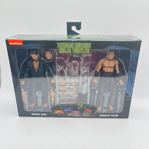 NECA TMNT 1990 Shadow Warrriors Oroku Saki and Hamato Yoshi Action Figure Pack FRENLY BRICKS - Open 7 Days
