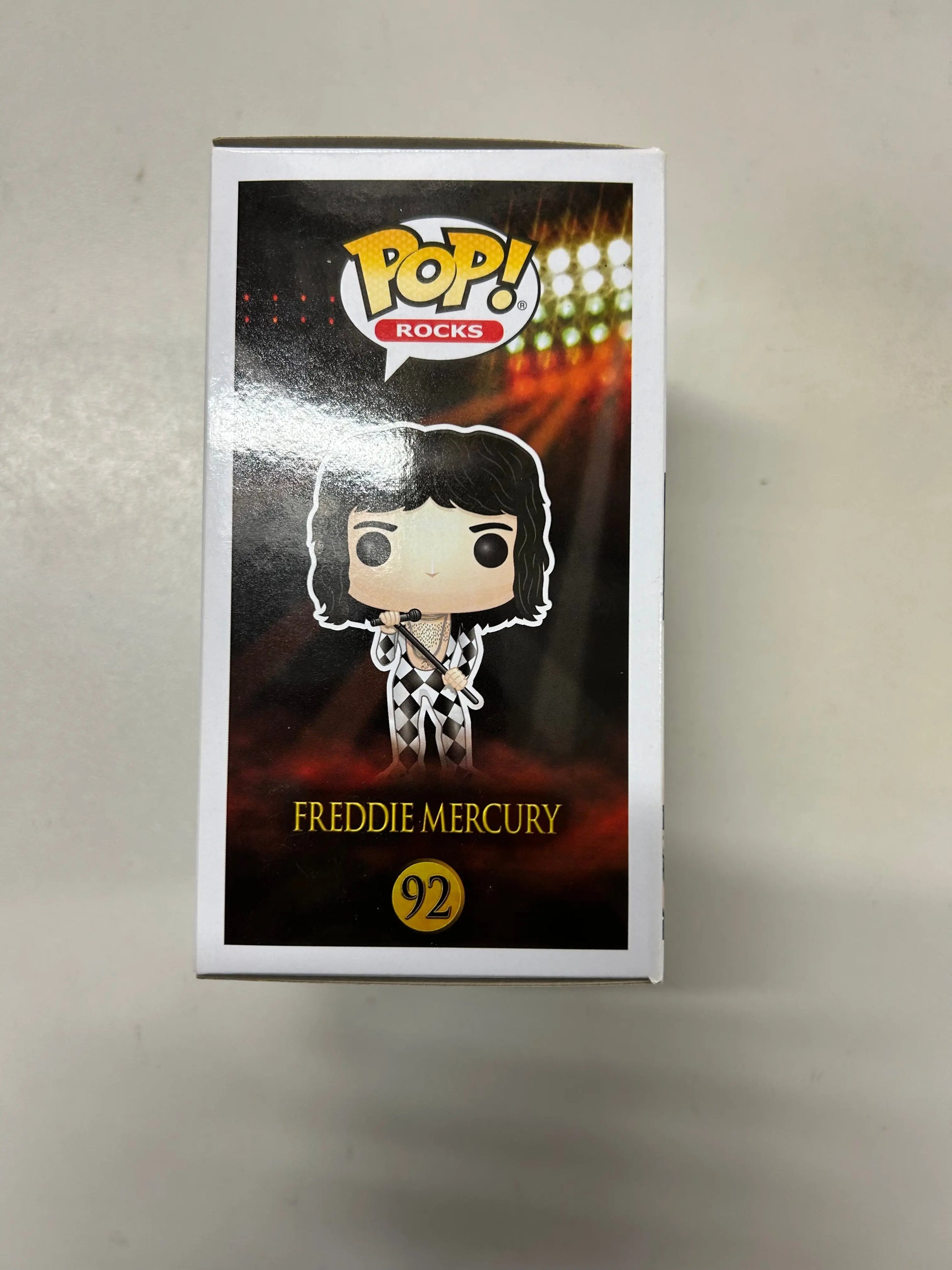 Pop Vinyl Rocks #92 Freddie Mercury FRENLY BRICKS - Open 7 Days