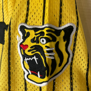 Nippon Baseball Hanshin Tigers Yellow/Black Blank Jersey Large
