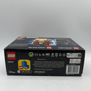 LEGO BRICKHEADZ: Obi-Wan Kenobi & Darth Vader (40547) FRENLY BRICKS - Open 7 Days