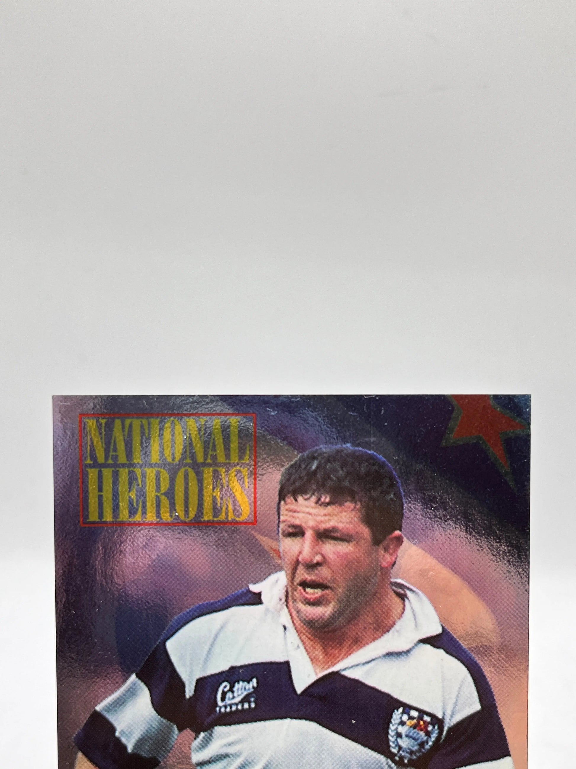Sean Fitzpatrick - National Heroes  4 of 12 NZ Rugby Union  - 1995 FRENLY BRICKS - Open 7 Days