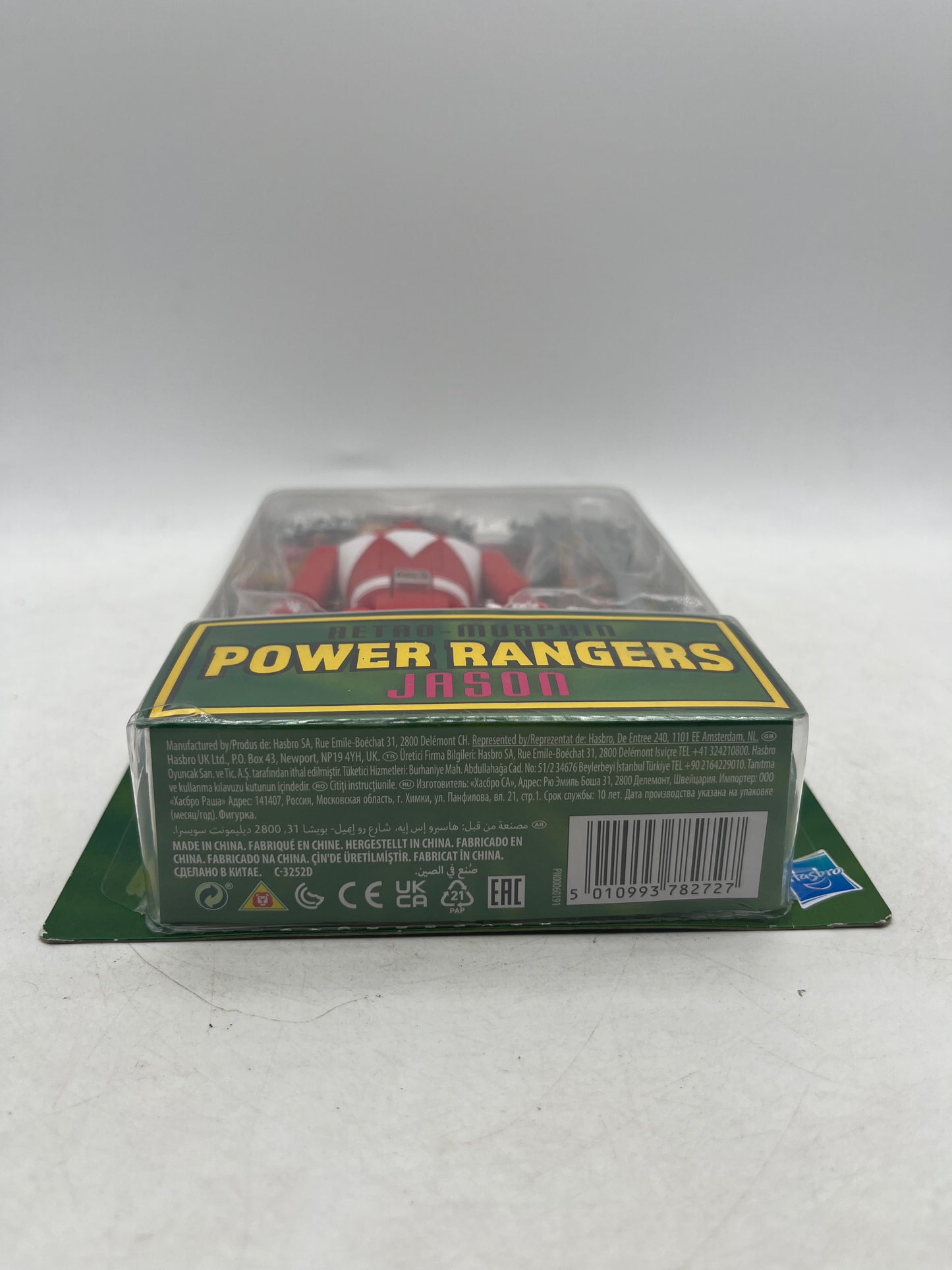Mighty Morphin Power Rangers Retro Jason Red Ranger Figure New Flip Head