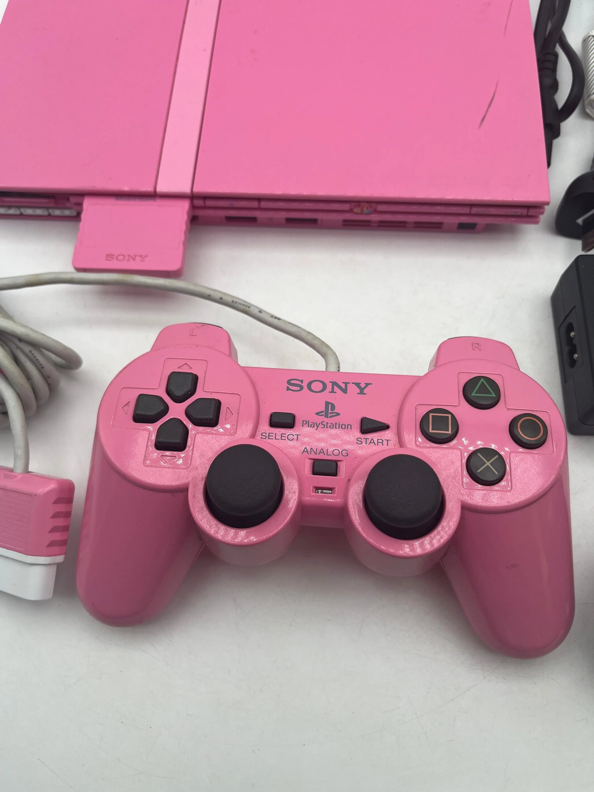 Sony SCPH-77000PK Sony Playstation 2 PS2 Slim Console Pink Limited Color Japan FRENLY BRICKS - Open 7 Days