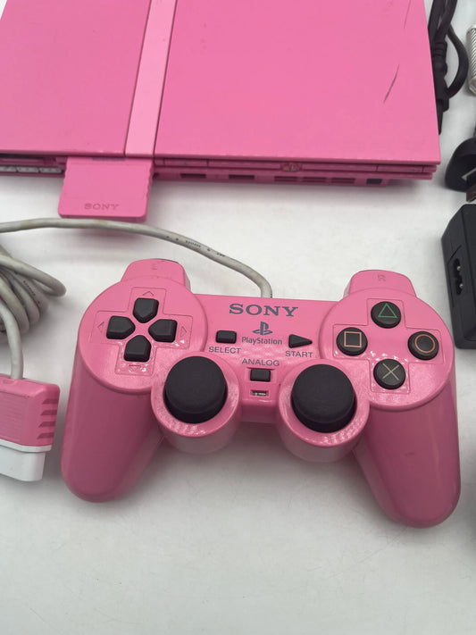 Sony SCPH-77000PK Sony Playstation 2 PS2 Slim Console Pink Limited Color Japan FRENLY BRICKS - Open 7 Days