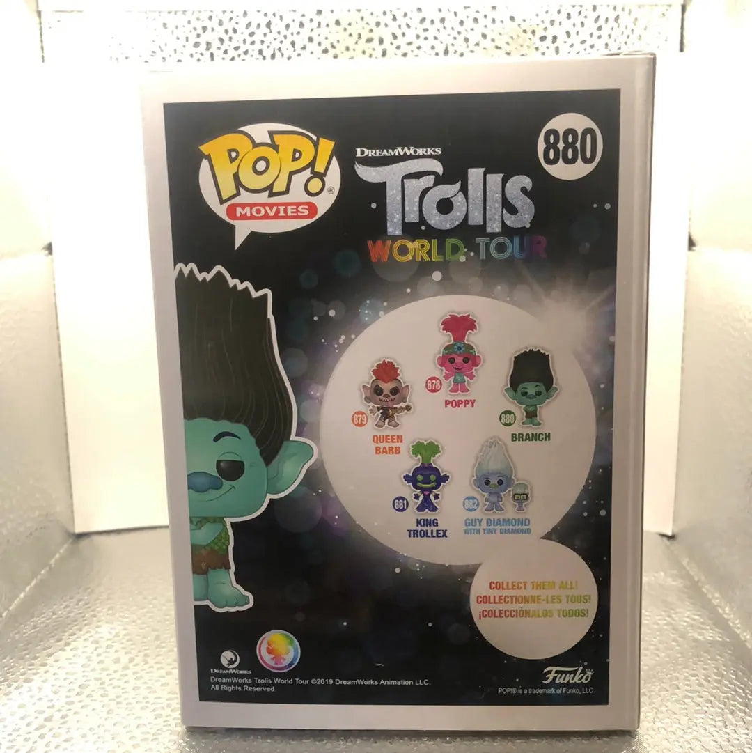 Branch Trolls 880 Funko Pop Vinyl - FRENLY BRICKS - Open 7 Days