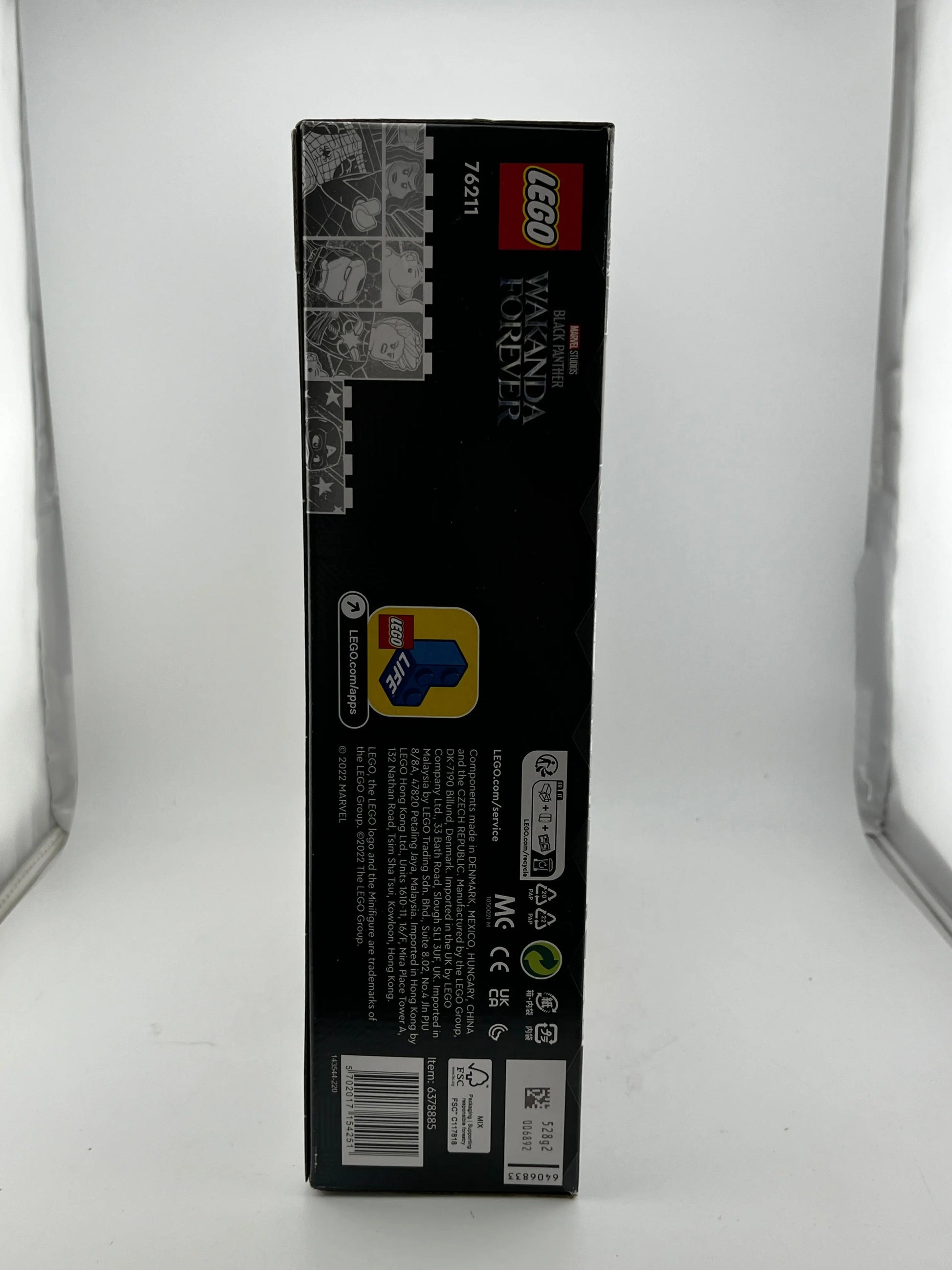 Lego Marvel - Black Panther Wakanda Forever Shuri’s Sunbird 76211 - Sealed FRENLY BRICKS - Open 7 Days