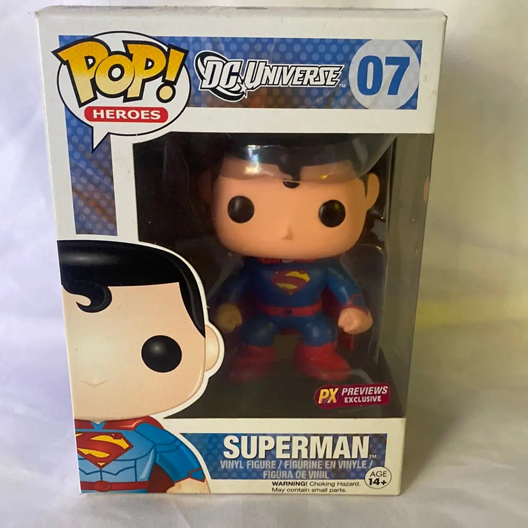 Funko POP! Superman #07 - FRENLY BRICKS - Open 7 Days