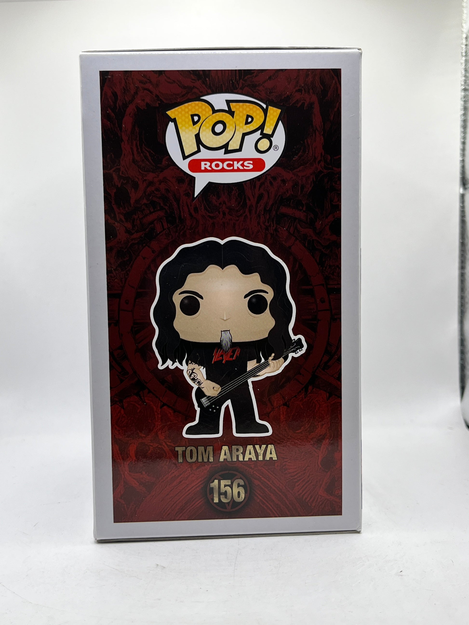 Funko POP! Rocks Slayer - Tom Araya #156 - Vinyl Collectable FRENLY BRICKS - Open 7 Days