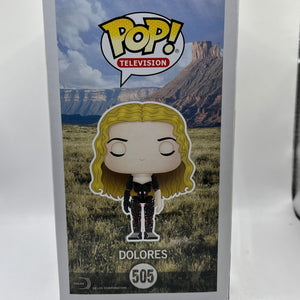 Funko POP! Television Westworld - Dolores #505 - 2017 LE - Autographed FRENLY BRICKS - Open 7 Days