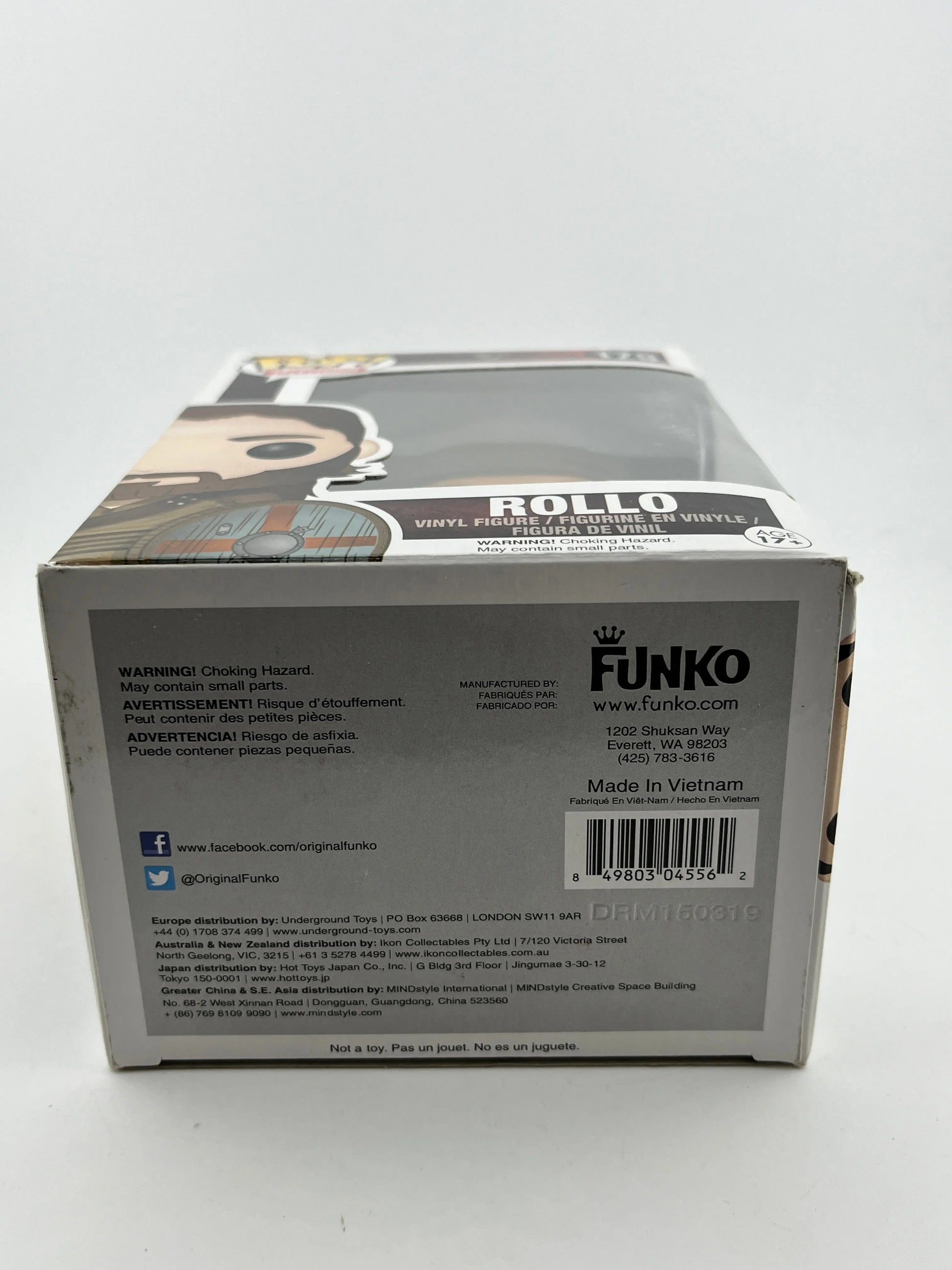 Funko POP! Television Vikings - Rollo #179 - Vinyl Collectable FRENLY BRICKS - Open 7 Days