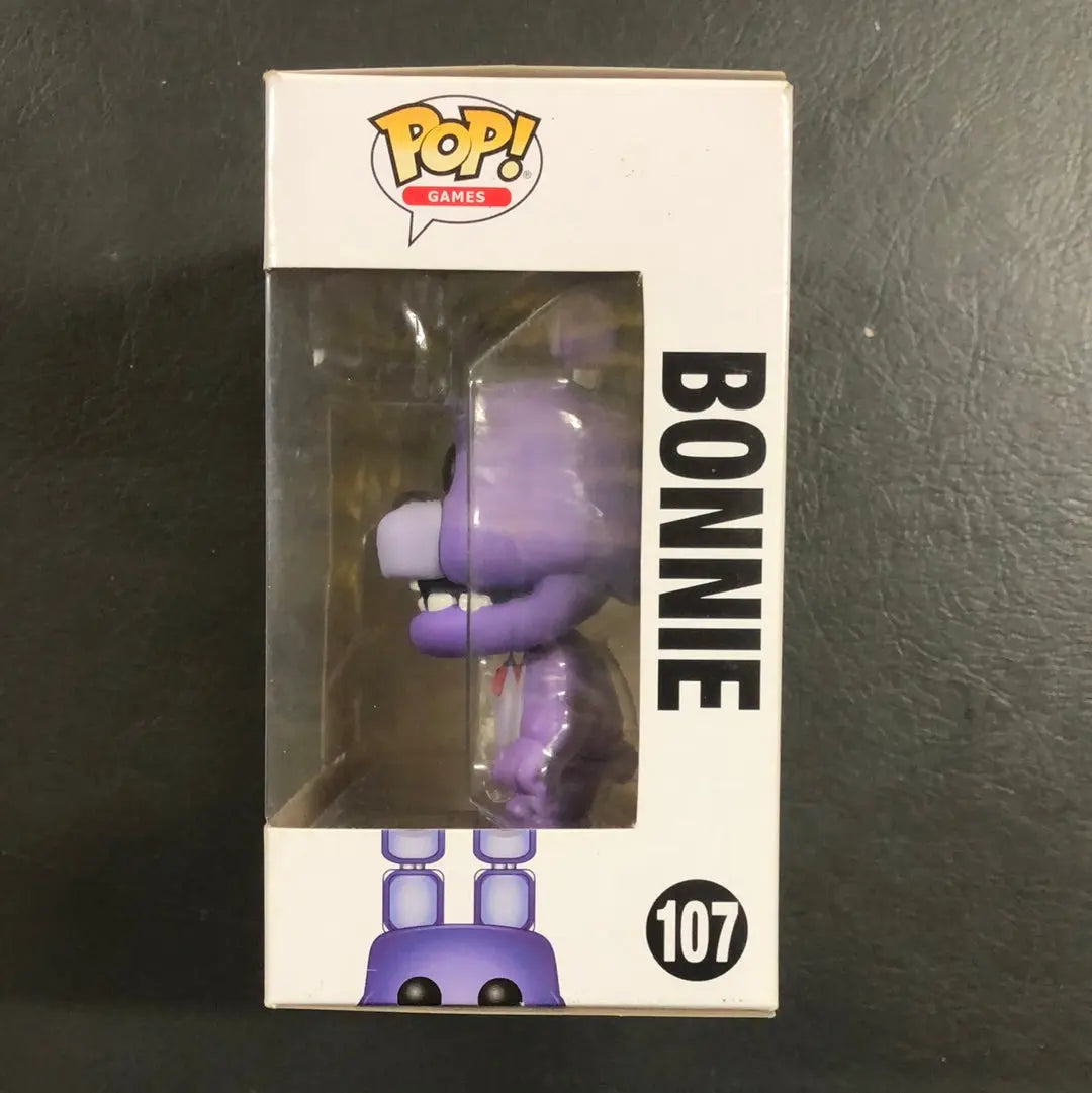 Funko POP! Games Five Nights at Freddy's BONNIE the Rabbit #107 FNAF FRENLY BRICKS - Open 7 Days