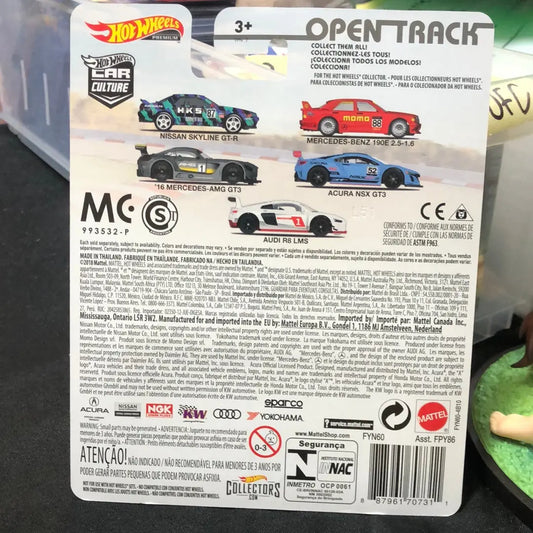 HOT WHEELS CAR CULTURE OPEN TRACK GT-R BNR32 R32 GTR HKS REAL RIDERS 1/5 FRENLY BRICKS - Open 7 Days