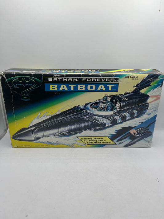 Batman Forever Batboat Action Figure Vehicle 1995 Kenner FRENLY BRICKS - Open 7 Days
