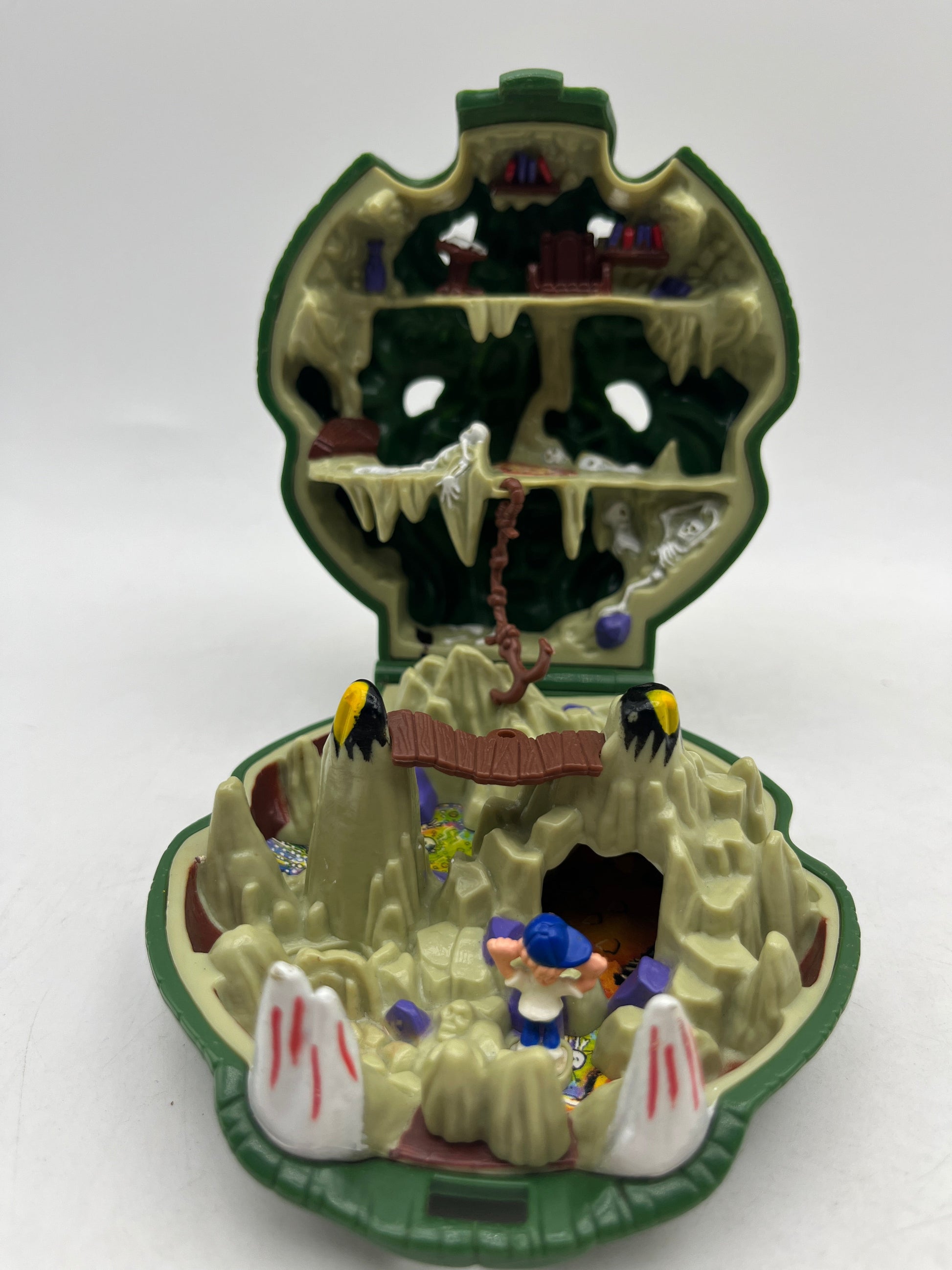 Mighty Max Slays the Doom Dragon  Doom Zone 1992 Bluebird INCOMPLETE FRENLY BRICKS - Open 7 Days
