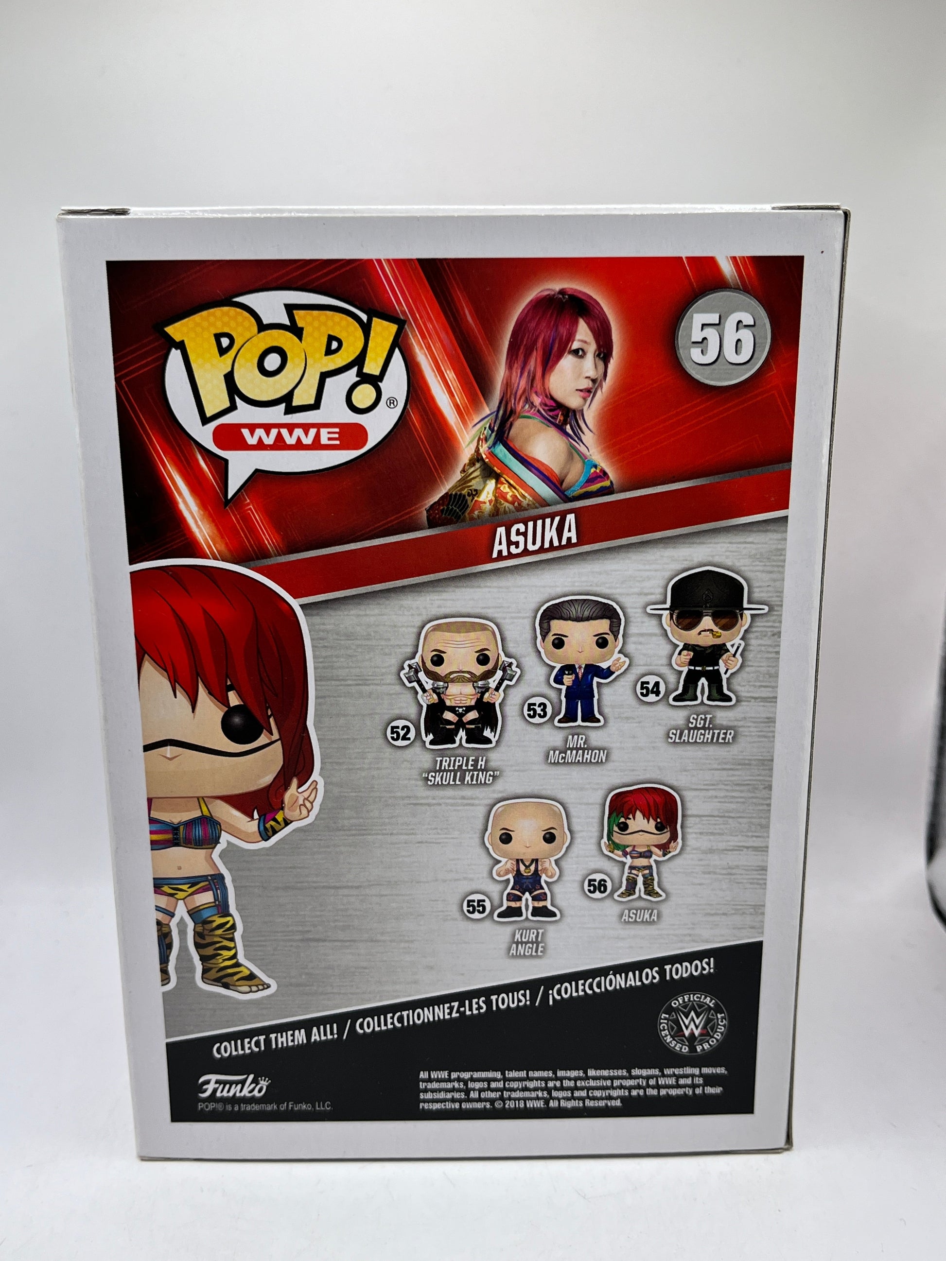 Funko POP! WWE - Asukan #56 - Vinyl Collectable FRENLY BRICKS - Open 7 Days