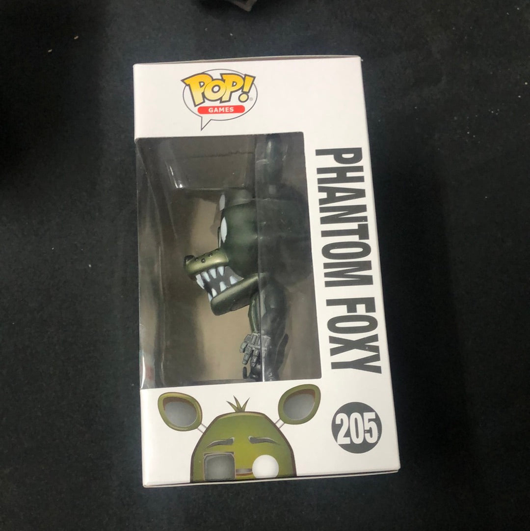 Five Nights At Freddy's PHANTOM FOXY No. 205 Exclusive Funko FRENLY BRICKS - Open 7 Days