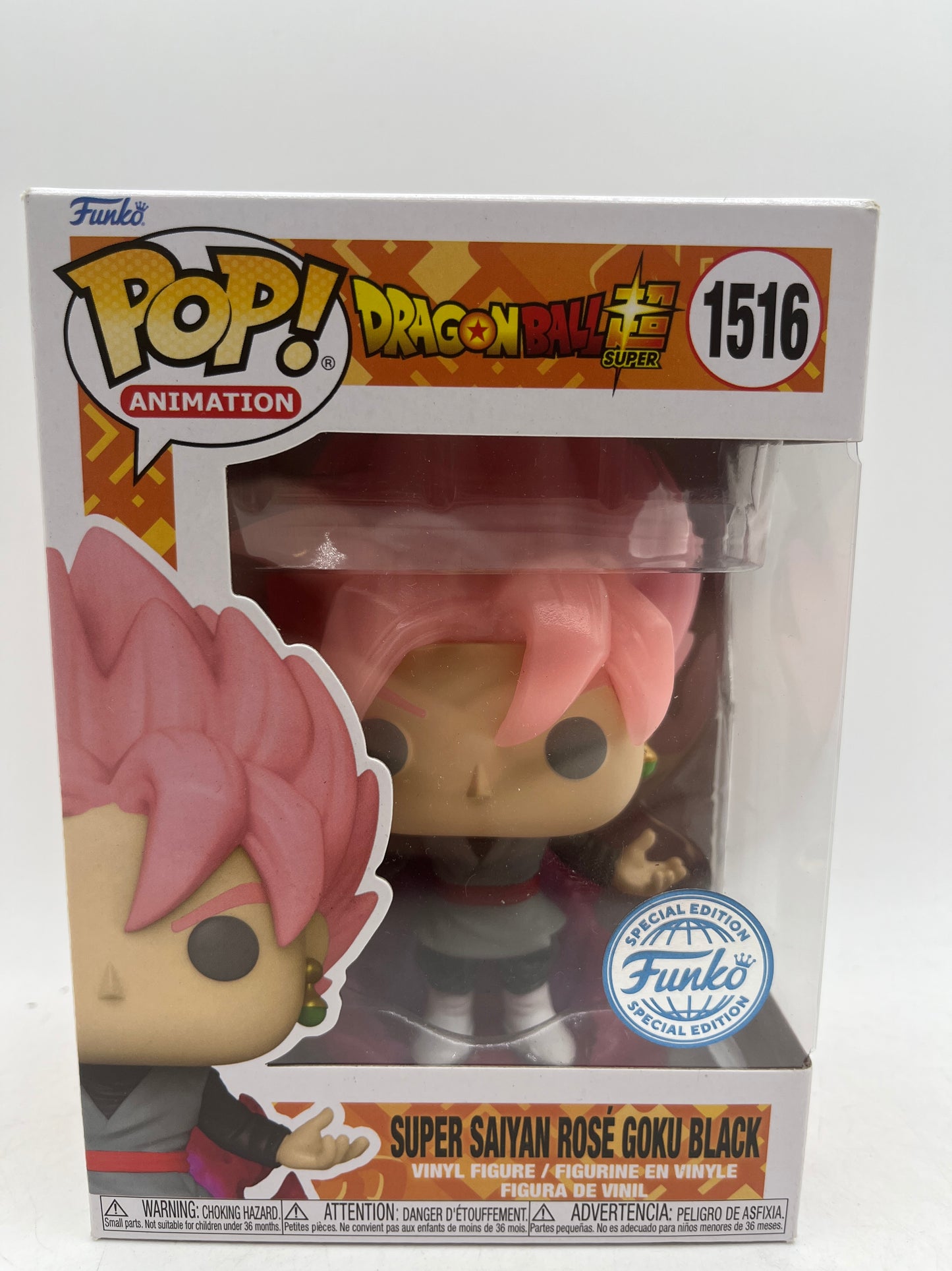 Funko Pop! Dragon Ball Super Super Saiyan Rose Goku Black #1516