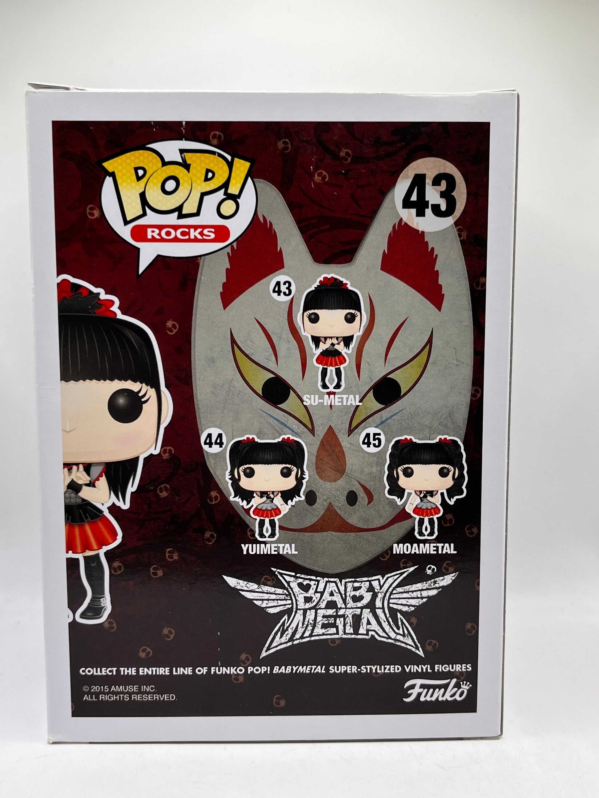 Funko POP! Rocks Baby Metal - Su-Metal #43 - Vinyl Collectable FRENLY BRICKS - Open 7 Days