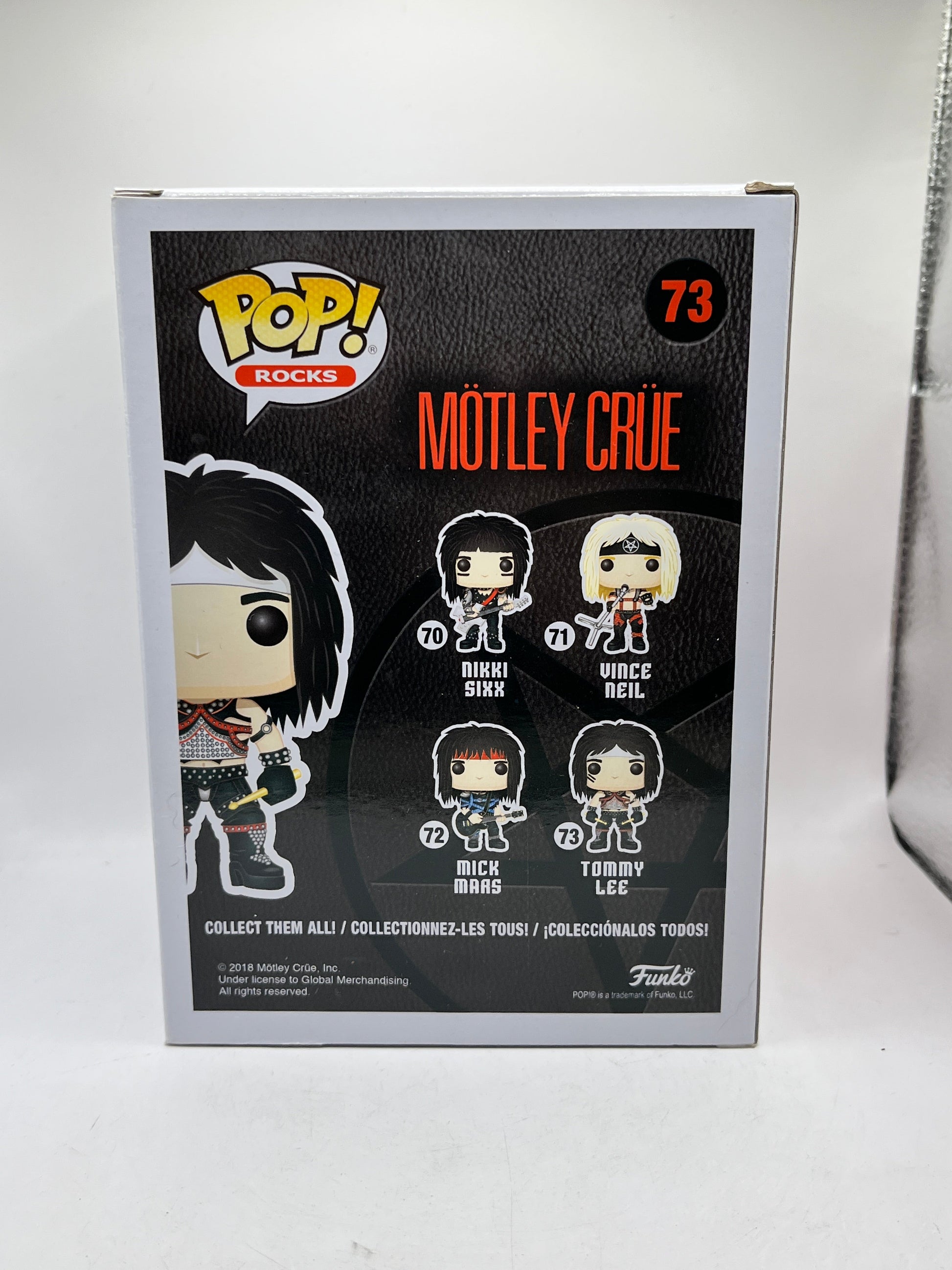 Funko POP! Rocks Motley Crüe - Tommy Lee #73 - Vinyl Collectable FRENLY BRICKS - Open 7 Days