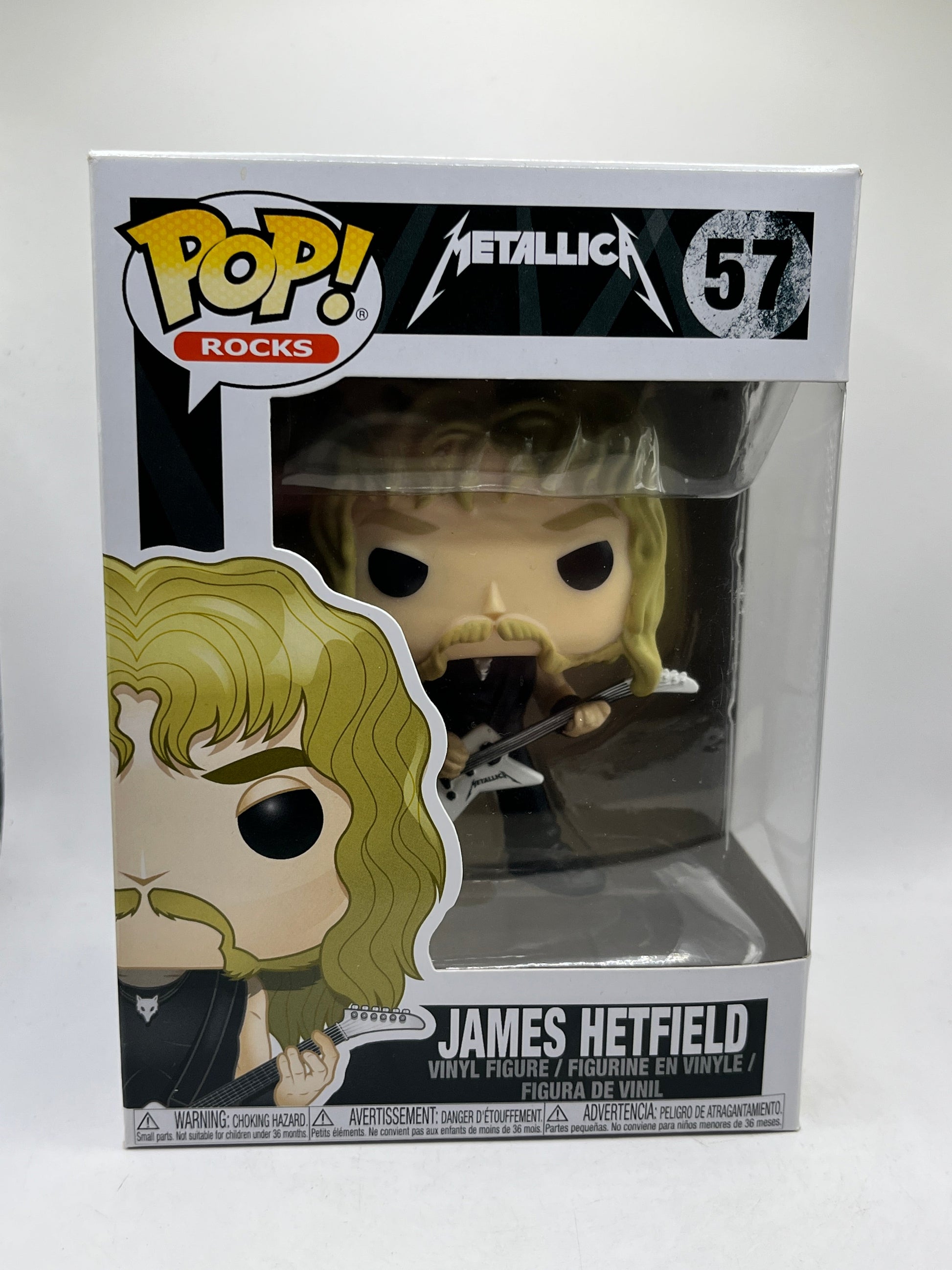 Funko POP! Rocks - Metallica - James Hetfield #57 - Vinyl Collectable FRENLY BRICKS - Open 7 Days