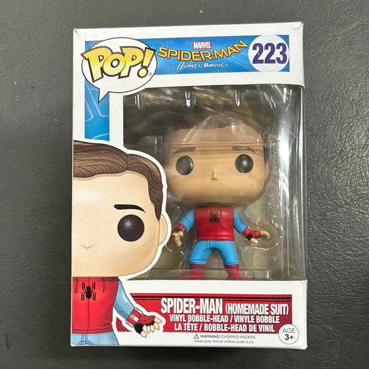 Funko Pop Spider-Man Homemade Suit #223 FRENLY BRICKS - Open 7 Days