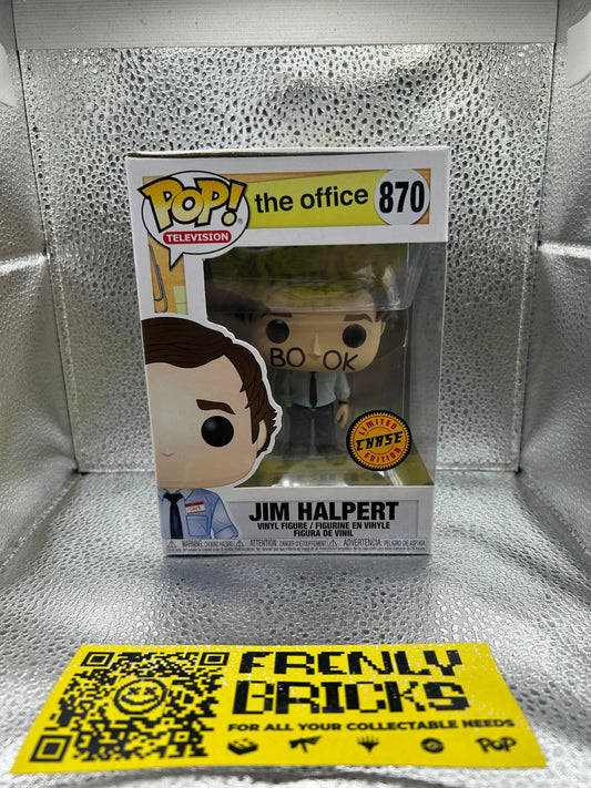 Pop Vinyl Tv #870 Jim Halpert Chase FRENLY BRICKS - Open 7 Days