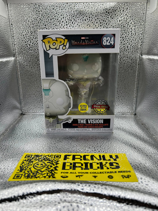 Pop Vinyl #824 The Vision Marvel FRENLY BRICKS - Open 7 Days