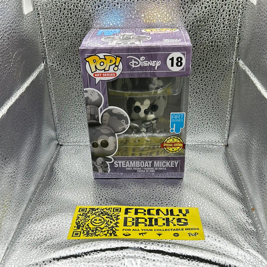 Pop Vinyl Disney 18 Steamboat Mickey FRENLY BRICKS - Open 7 Days