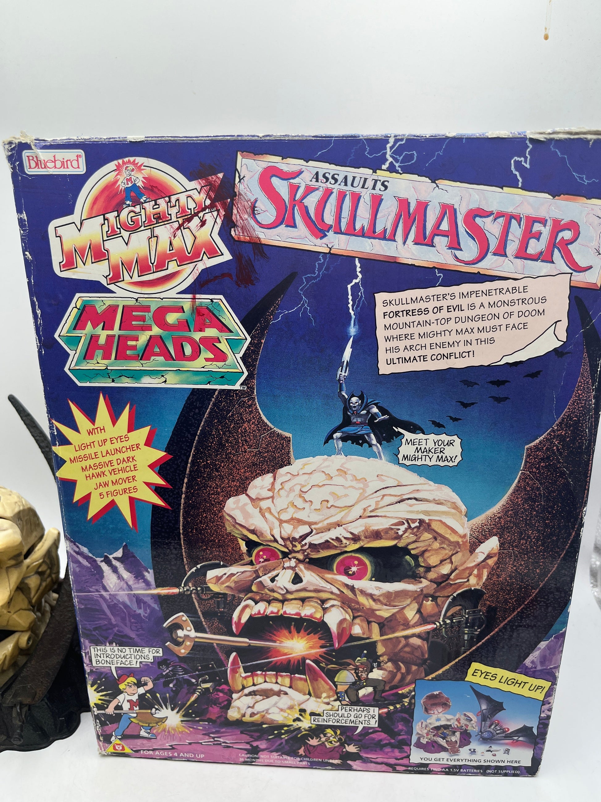 Mighty Max Skullmaster Mega Heads Playset with Figures Bundle FRENLY BRICKS - Open 7 Days
