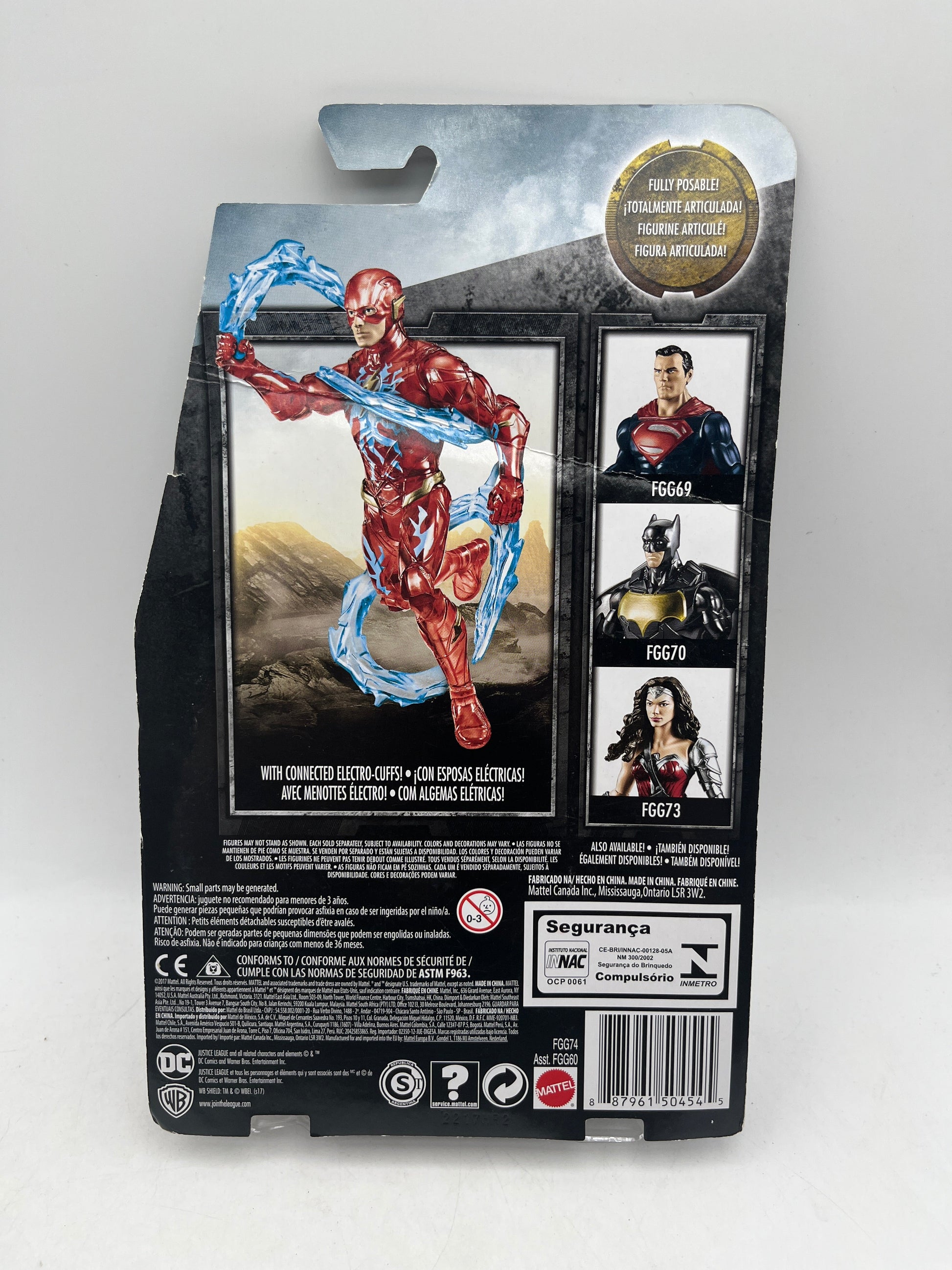 DC Justice League Movie The Flash Electro-Strike 6" Action Figure FRENLY BRICKS - Open 7 Days