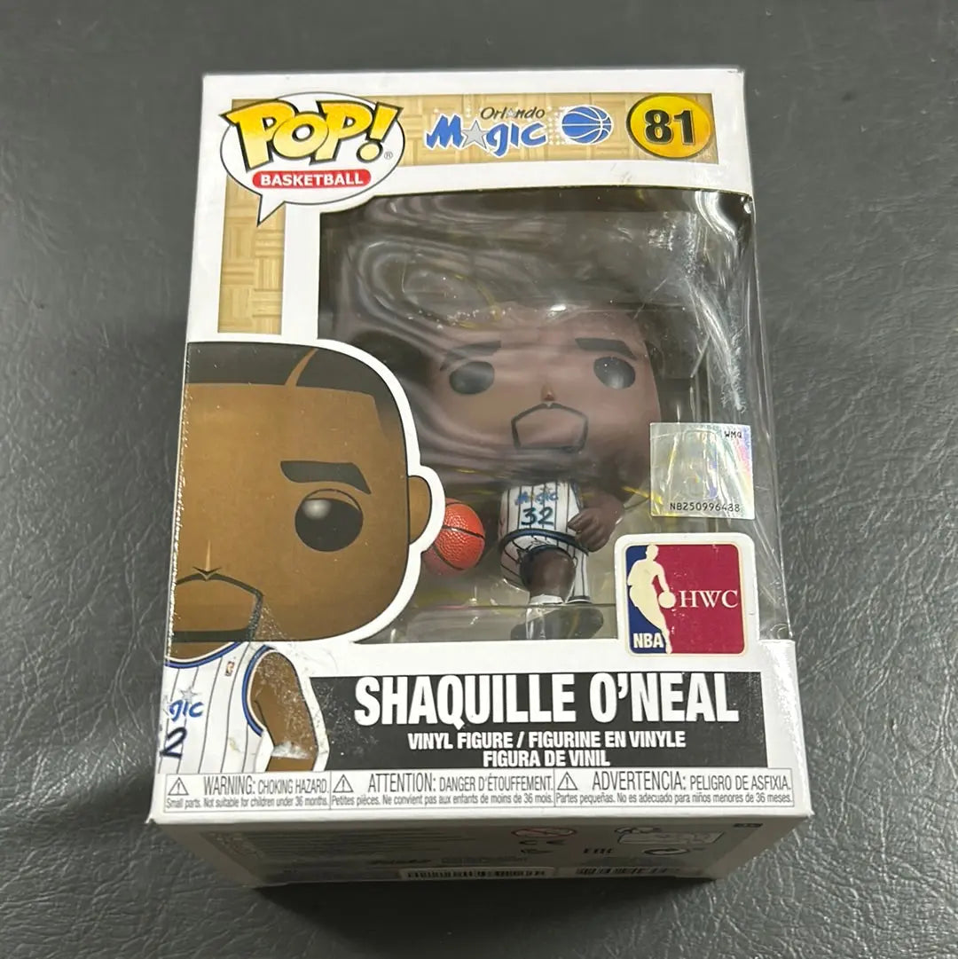 Pop Vinyl Basketball 81 Shaquille O’Neal FRENLY BRICKS - Open 7 Days