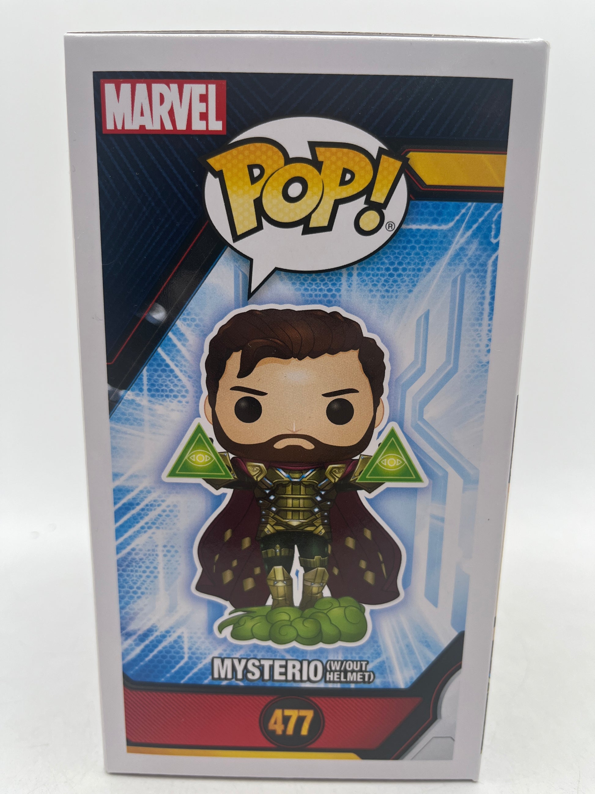 Funko Pop! Spider-Man Far from Home Mysterio Without Helmet #477 image 7