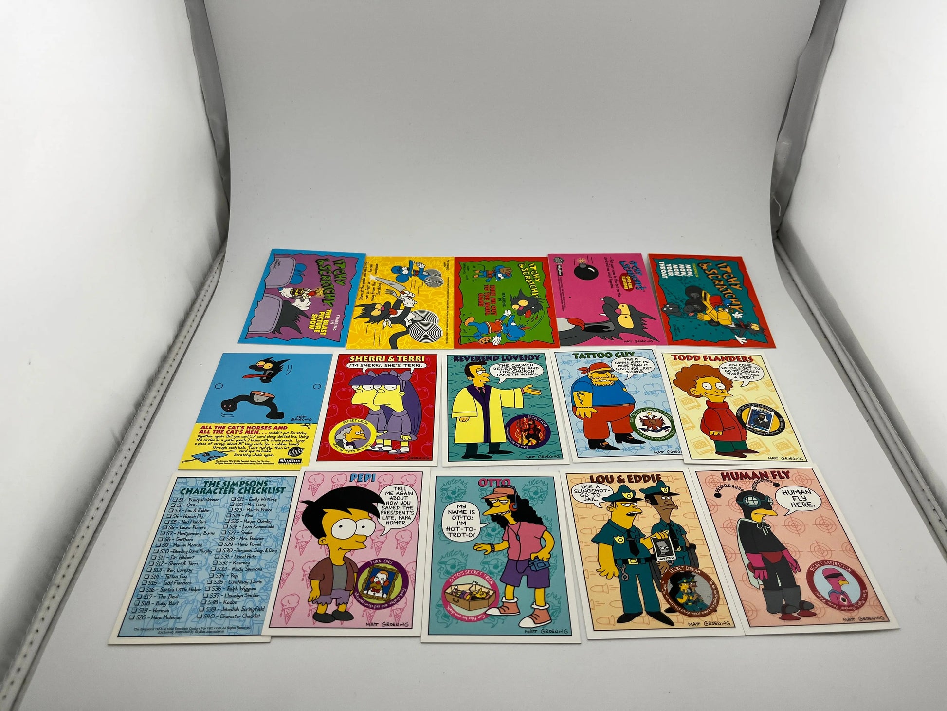 1994 SkyBox The Simpsons "Bongo Comics" Series 2 - Complete 80 Card Set FRENLY BRICKS - Open 7 Days
