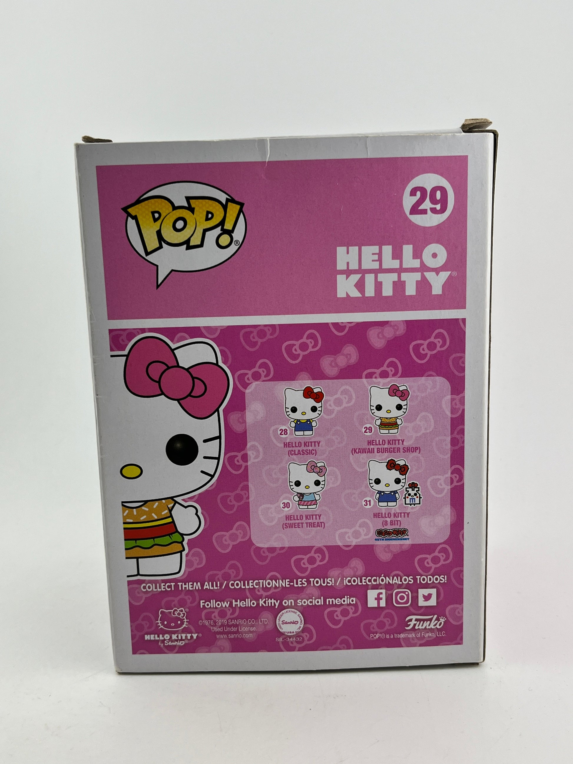 Funko POP! Hello Kitty - #29 Hello Kitty (Kawaii Burger Shop) - Vinyl Collectable FRENLY BRICKS - Open 7 Days