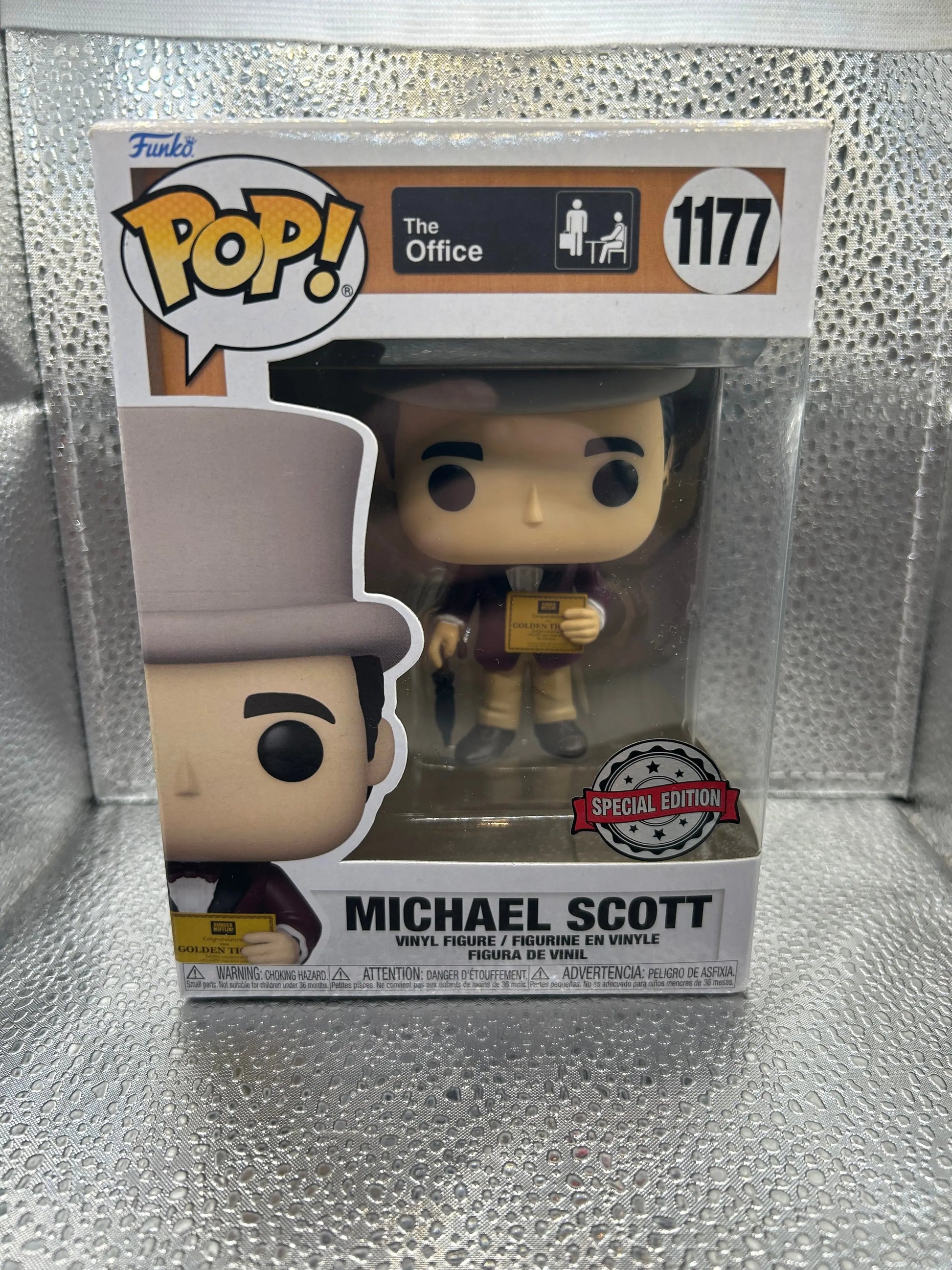 Funko Pop Vinyl The Office #1177 Michael Scott FRENLY BRICKS - Open 7 Days