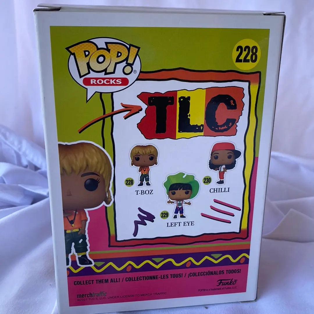 Funko POP! TLC T-Boz #228 - FRENLY BRICKS - Open 7 Days