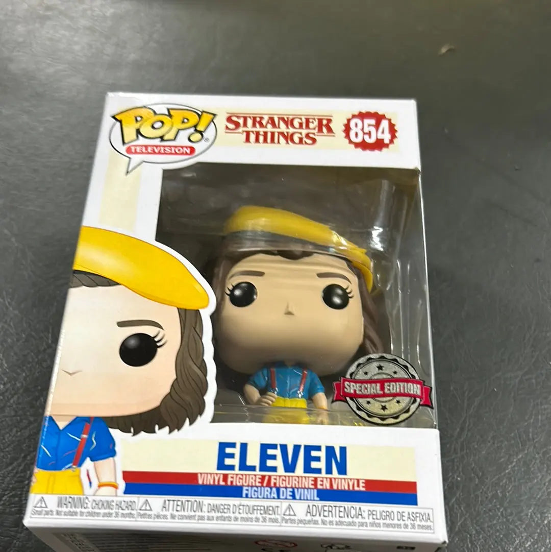 Funko Pop! - 854 Stanger Things Eleven FRENLY BRICKS - Open 7 Days