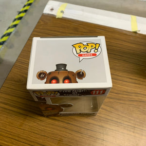 Five Nights at Freddy's #111 Nightmare Freddy Funko Pop! FRENLY BRICKS - Open 7 Days